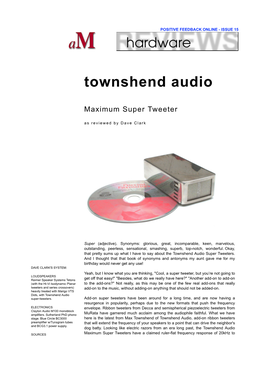 Townshend Audio