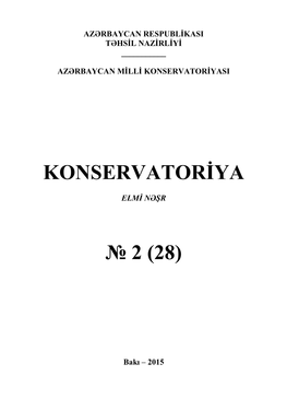 Konservatoriyasi