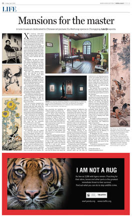 A New Museum Dedicated to Chinese Art Pioneer Xu Beihong Opens in Chongqing, Lin Qi Reports