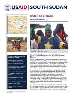 USAID South Sudan.♦