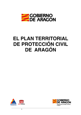 El Plan Territorial De Protección Civil De Aragón