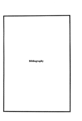 Bibliography BIBLIOGRAPHY