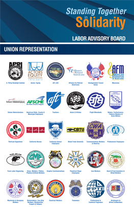 Solidarity LABOR ADVISORY BOARD