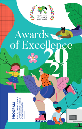 Awards of Excellence 20 21 MAY 26, 2021 at 7:30 P.M