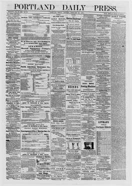 Portland Daily Press: February 24,1871