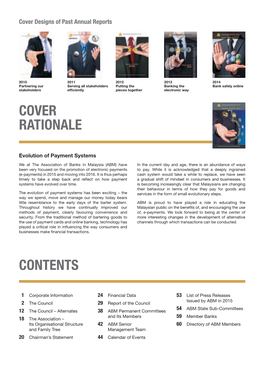 Cover Rationale Contents