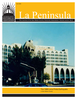 The 1989 Loma Prieta Earthquake in San Mateo County Table of Contents