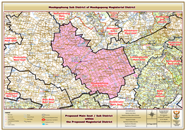 Proposed Main Seat / Sub District Within The