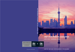 Unep Environmental Assessment: Expo Assessment: Environmental Unep 2010—Shanghai, China 2010—Shanghai, ­