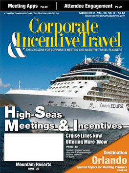 Orlando Special Report for Meeting Planners PAGE 32 PAGE 36 MONTE CARLO MIKE POND V00 4C 85500-04