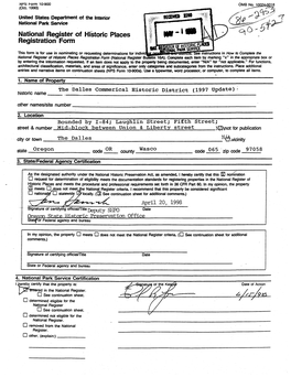 National Register of Historic Places Registration Form