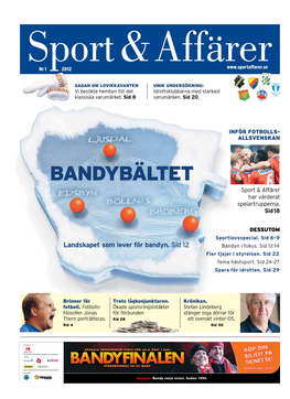 Bandybältet Sport & Affärer Har Värderat Spelartrupperna