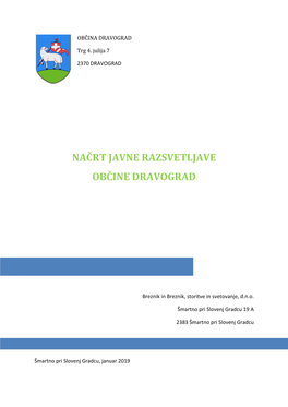 Načrt Javne Razsvetljave Občine Dravograd