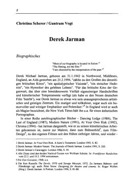 Derek Jarman