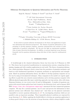 Arxiv:1809.09711V6 [Physics.Hist-Ph] 22 Sep 2020 Osbei Loa Motn Aaim Hs Mosbeph Impossible These [ Paradigm