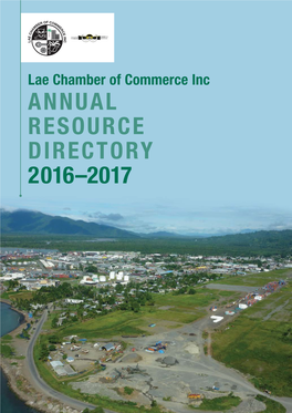 Annual Resource Directory 2016–2017 Map of Lae