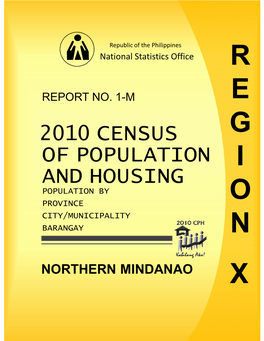 2010 Census of Population and Housing Report No