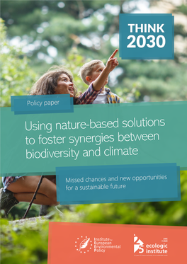 Using Nature-Based Solutions to Foster Synergies Between Biodiversity and Climate