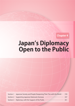 Chapter 4 Japan's Diplomacy Open to the Public