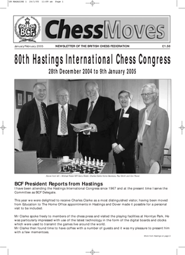 80Th Hastings International Chess Congress 28Th December 2004 to 9Th January 2005