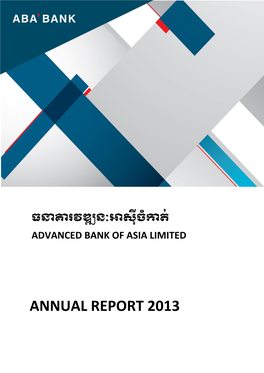 Annual Report 2013