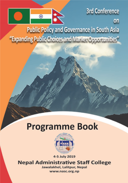 3Rd Conference on Public Policy and Governance in South Asia