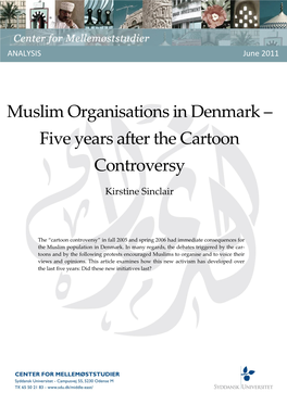 Muslim Organisations in Denmark – Five Years After the Cartoon Controversy