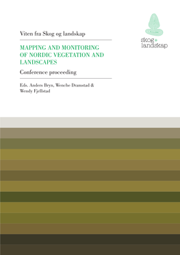 Viten Fra Skog Og Landskap Mapping and Monitoring