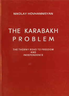 The Karabakh Problem