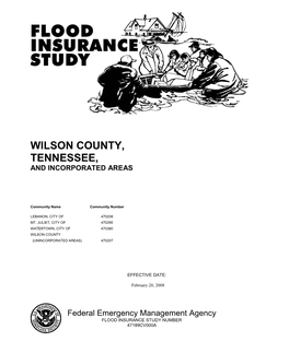 Wilson County, Tennessee, and Incorporated Areas