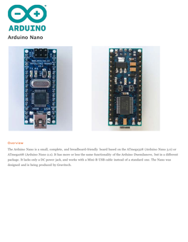 Arduino Nano