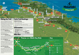 Riding the Trail Cycle Trail Bookings Information Bike Hire Paeroa Waihi