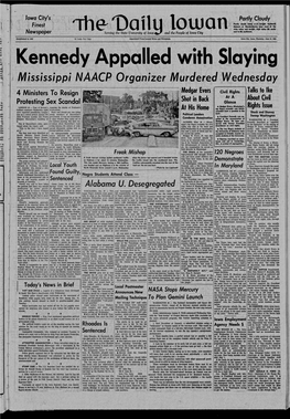 Daily Iowan (Iowa City, Iowa), 1963-06-13