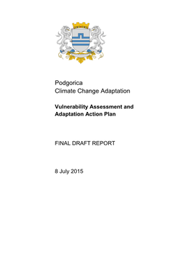 Podgorica Climate Change Adaptation