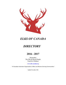 Elks of Canada