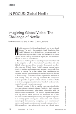 Imagining Global Video: the Challenge of Netflix in FOCUS