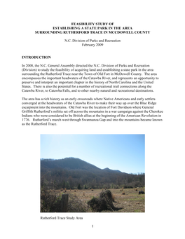 Rutherford Trace Feasibility Report 3