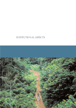 INSTITUTIONAL ASPECTS in 2002, IFAD Created a More Focused and Consolidated Organization