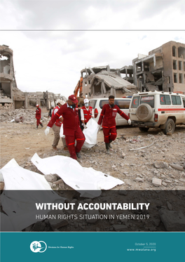 Without Accountability Human Rights Situation in Yemen 2019
