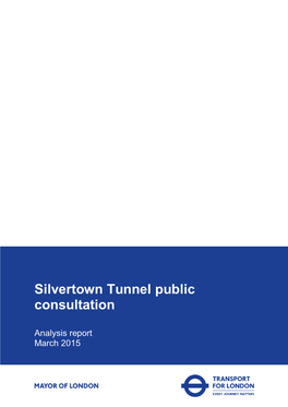 Silvertown Tunnell