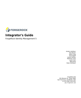 Forgerock Identity Management 5
