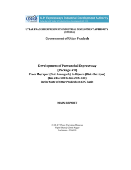 Development of Purvanchal Expressway (Package-VII)