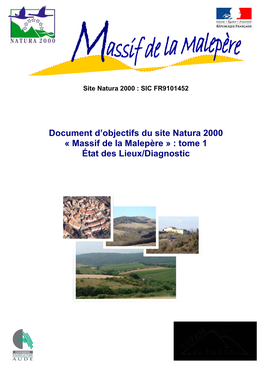 Tome1 DOCOB Massif De La Malepère