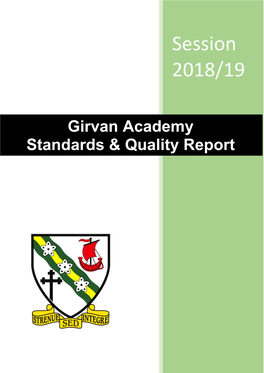 Girvan Academy Standards & Quality Report