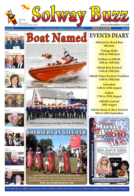 EVENTS DIARY Boat Named Abbeytown Road Run 6Th June