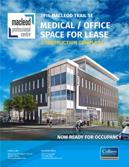 Medical / Office Space for Lease Construction Complete