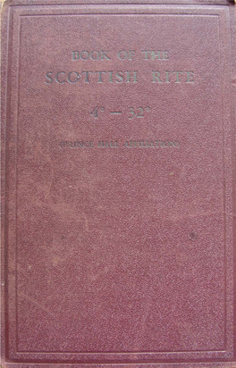 Book of the Scottish Rite