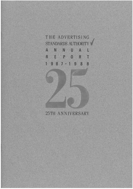 ASA and CAP Annual Report 1988