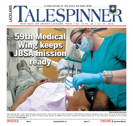 59Th Medical Wing Keeps JBSA Mission Ready