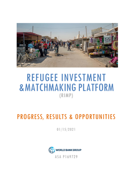 Refugee Investment &Matchmaking Platform